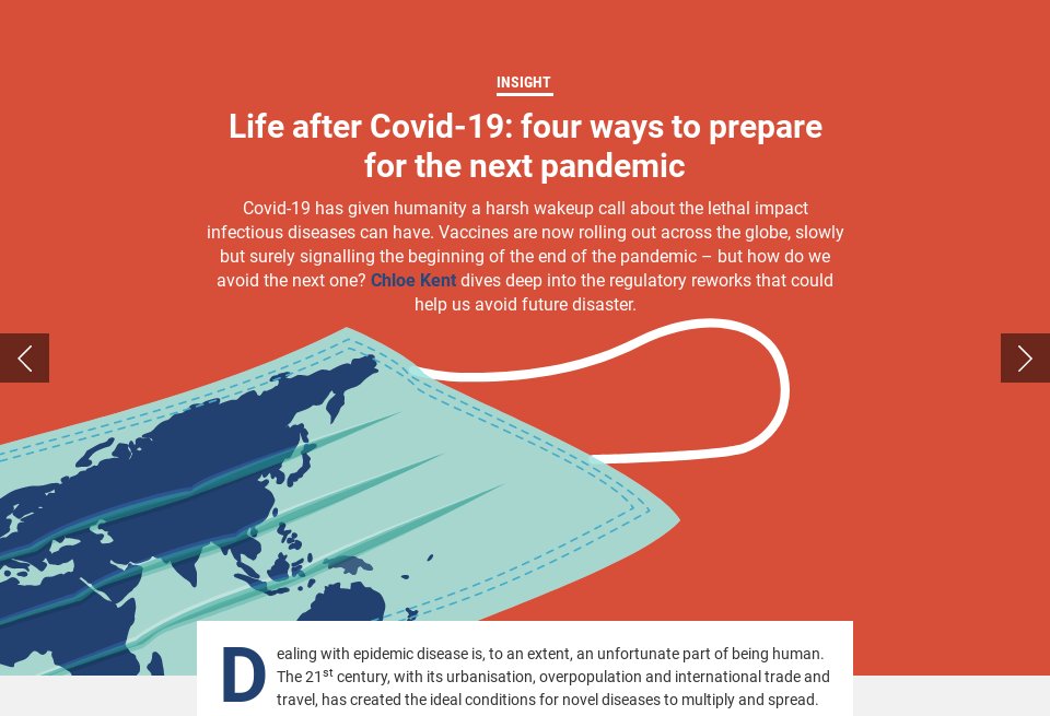 Life after Covid-19: four ways to prepare for the next pandemic ...