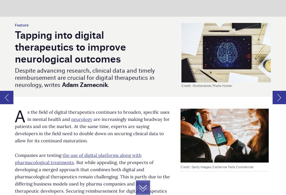 Digital Therapeutics for Neuromuscular Conditions