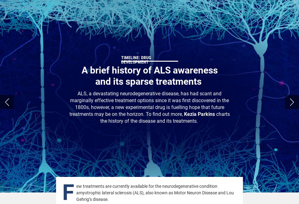 New experimental vaccine for Lou Gehrig's disease gets EU funding