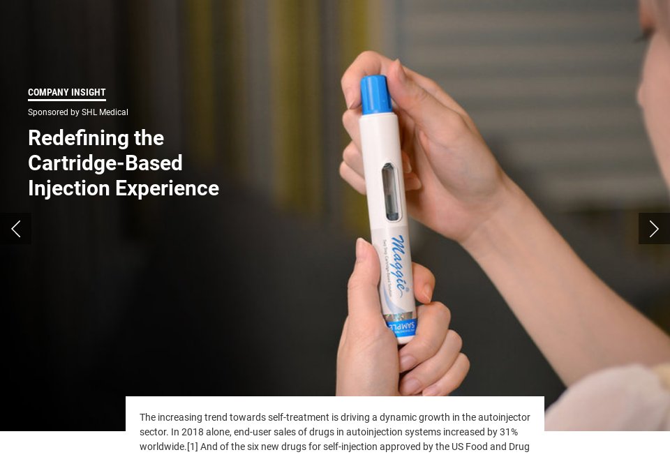 SHL Company Insight - Pharma Technology Focus | Issue 106 | May 2021