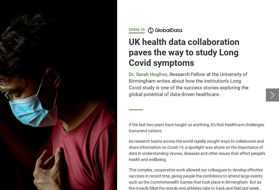UK health data collaboration paves the way to study Long Covid symptoms ...